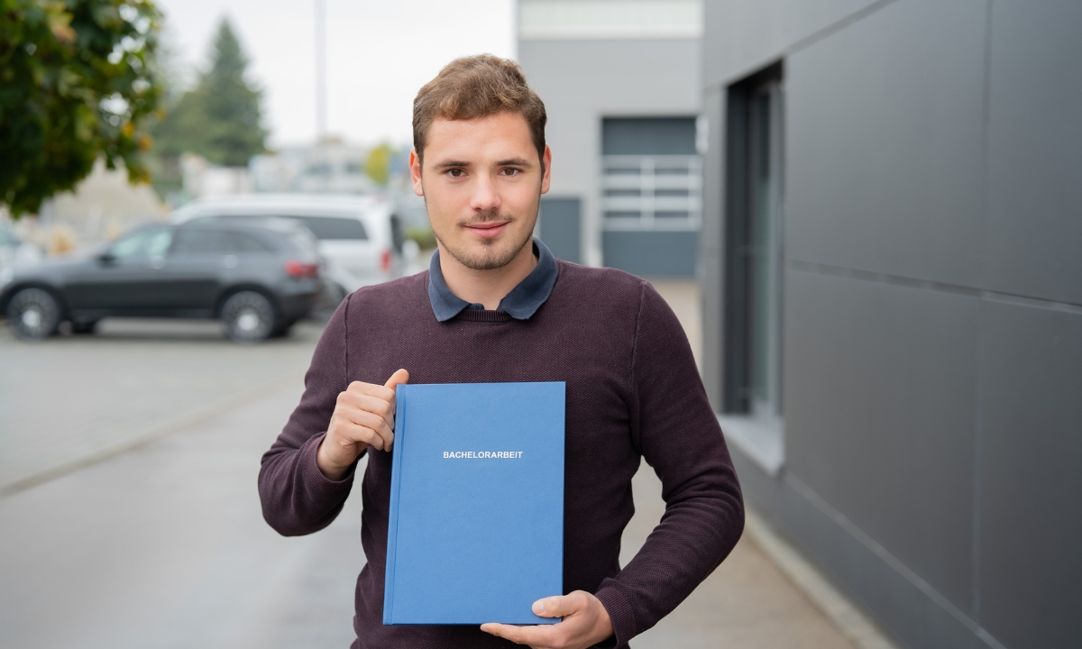 Absolvent bei der Franke GmbH