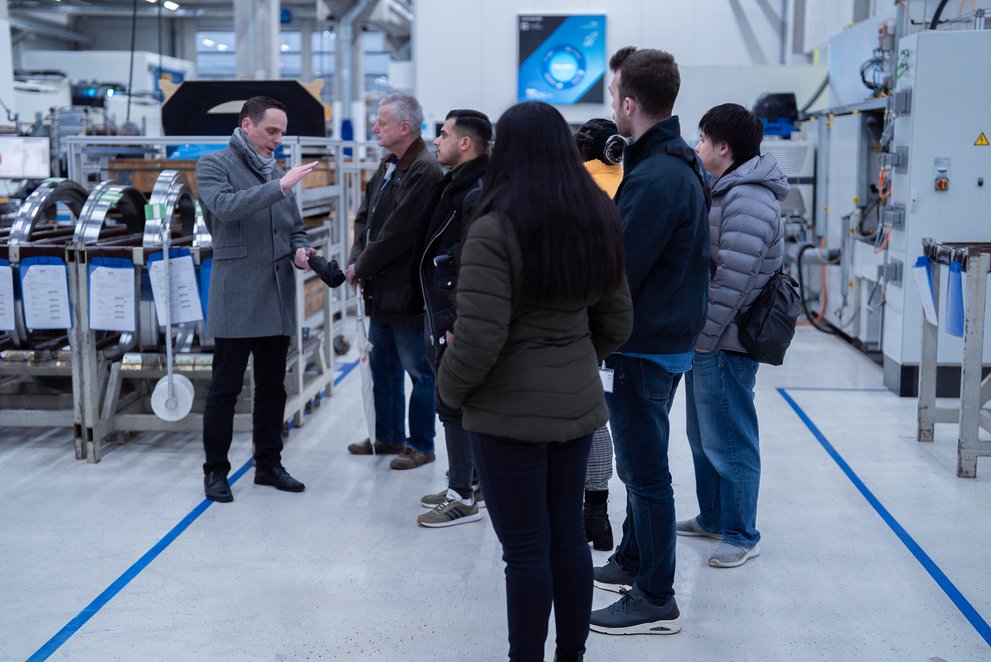Besuch des Welcome Centers Ostwürttemberg bei Franke