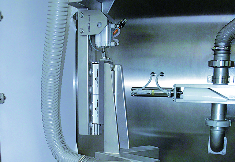 Franke linear guide application example: cheese production