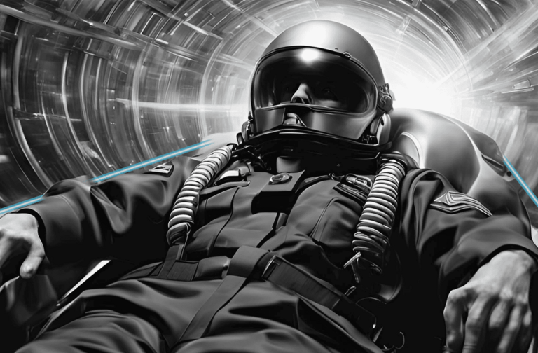 Linearführung in Pilotenzentrifuge