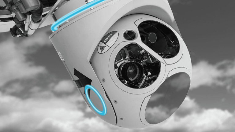 Rodamiento en un gimbal