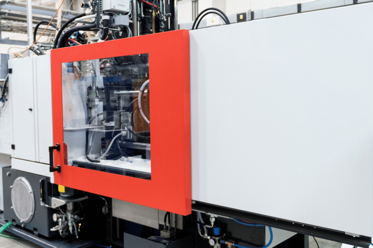 Linear guides in machine doors