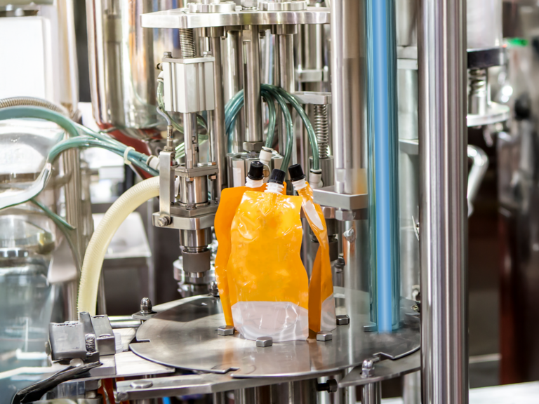 Linearführung für die Dosiereinheit einer Verpackungsmaschine