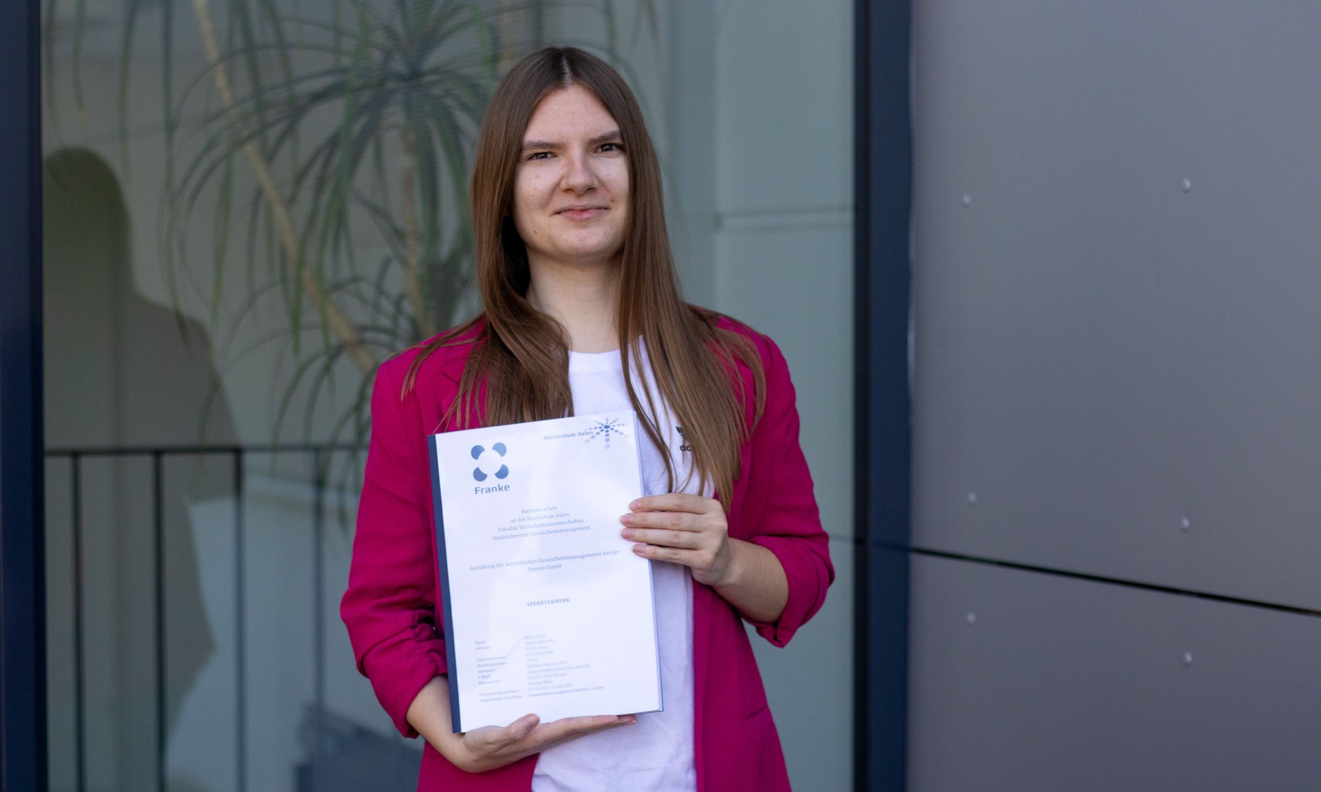 Absolventin bei der Franke GmbH