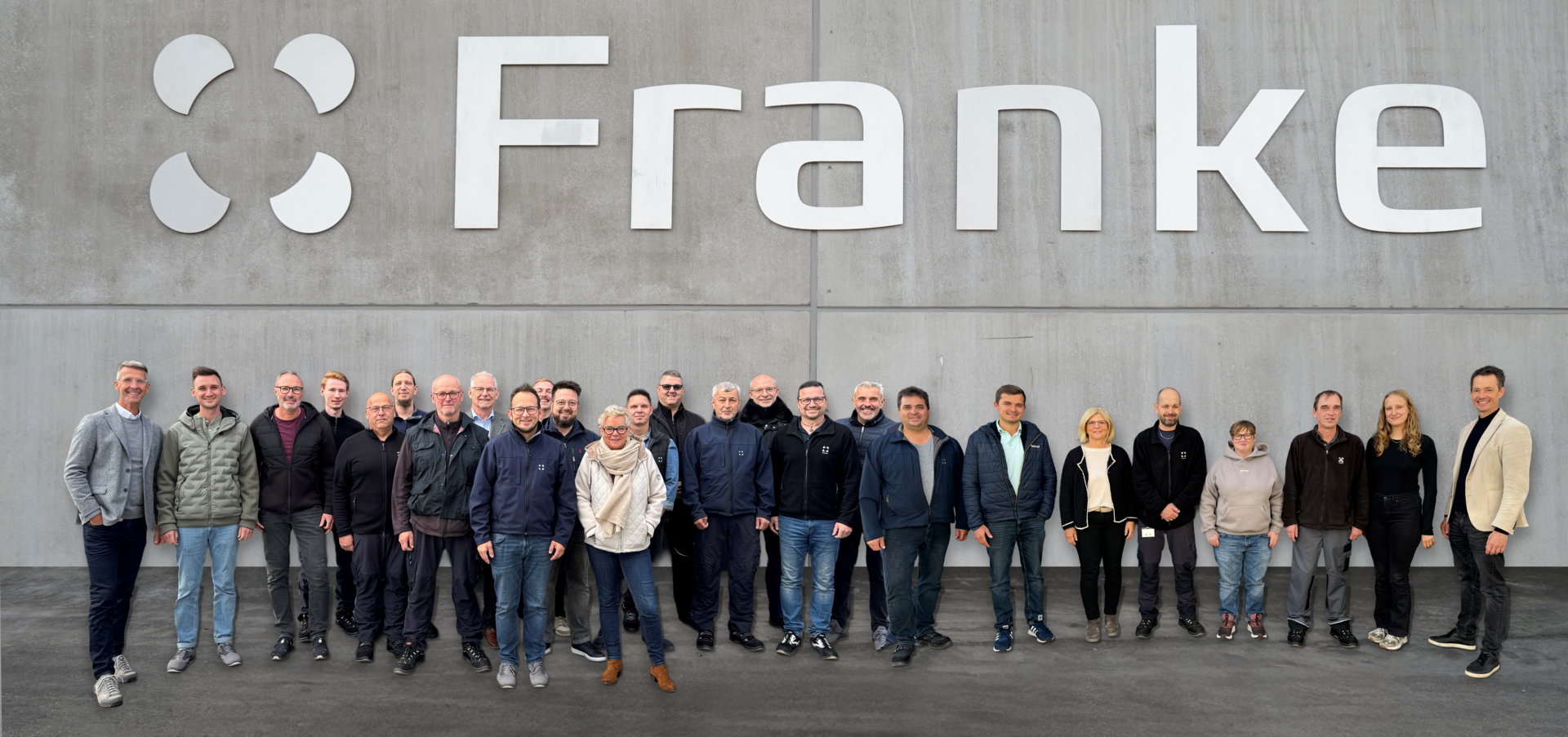 Jubilare der Franke GmbH 2025