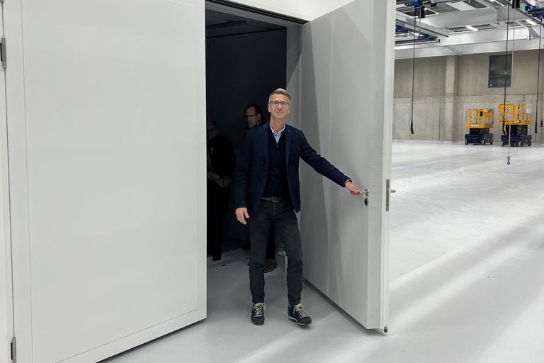 Abnahmekabine im Franke Werk 6