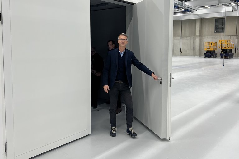 Acceptance booth in Franke Plant 6