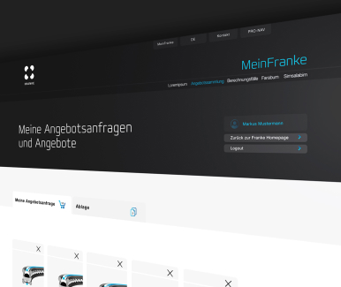 Kundenportal MeinFranke