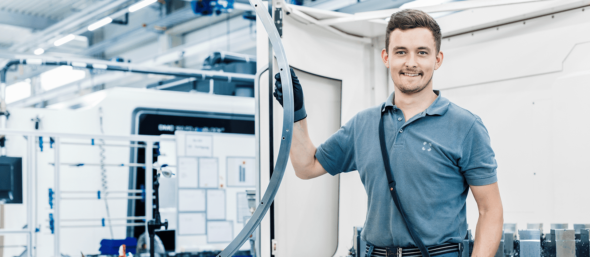 Mill-turn technology from DMG MORI for CT scanners with bearings