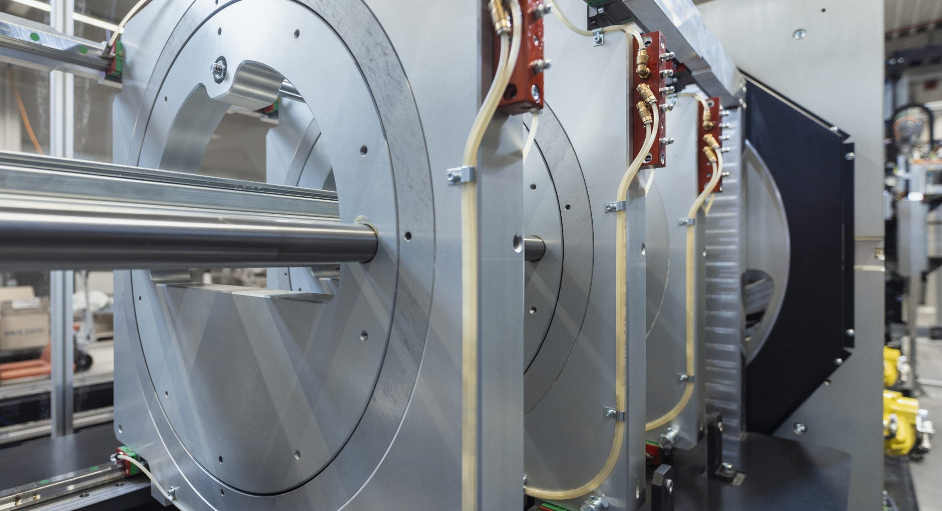Wickelmaschine von Schaeffler ELMOTEC STATOMAT mit Franke Drehverbindungen