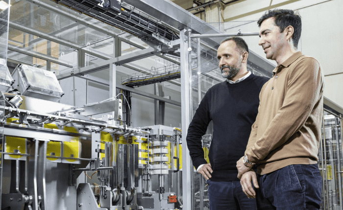 Verpackungsmaschine von Mespack mit Franke Linearführungen