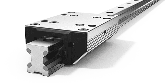 Linear guide with carriage