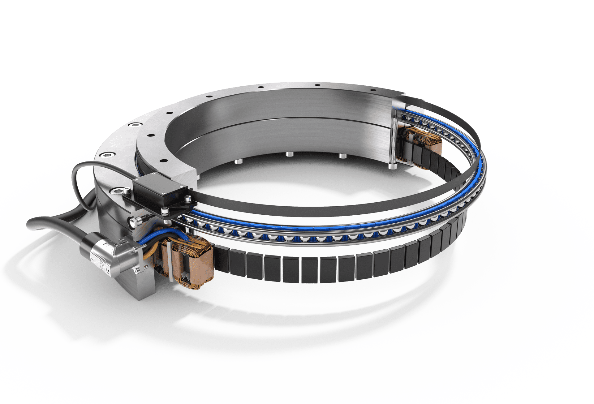 direkt angetriebene Drehverbindung mit Torque-Motor direkt angetriebene Drehverbindung mit Torque-Motor