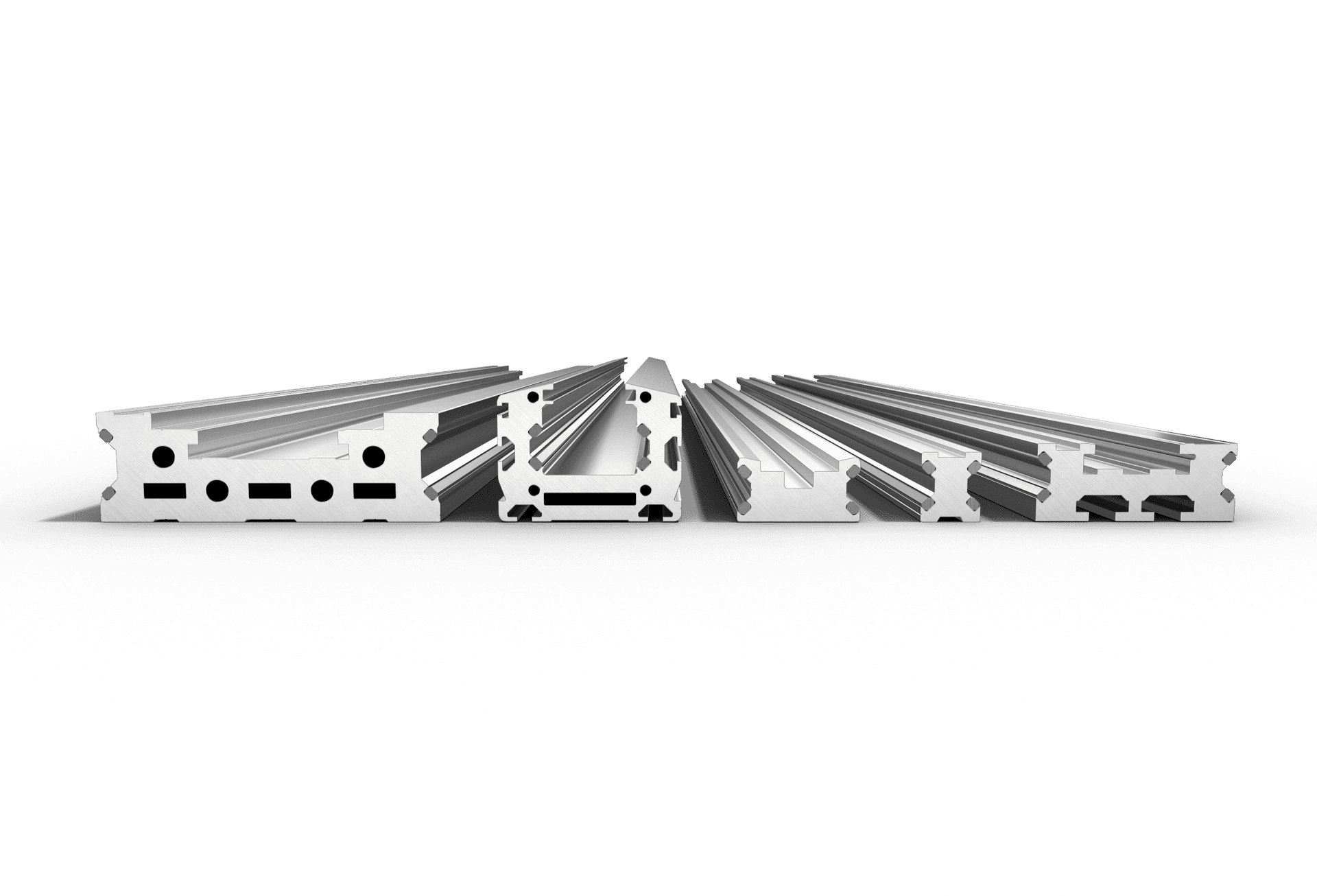 Linear guide profiles and linear rails