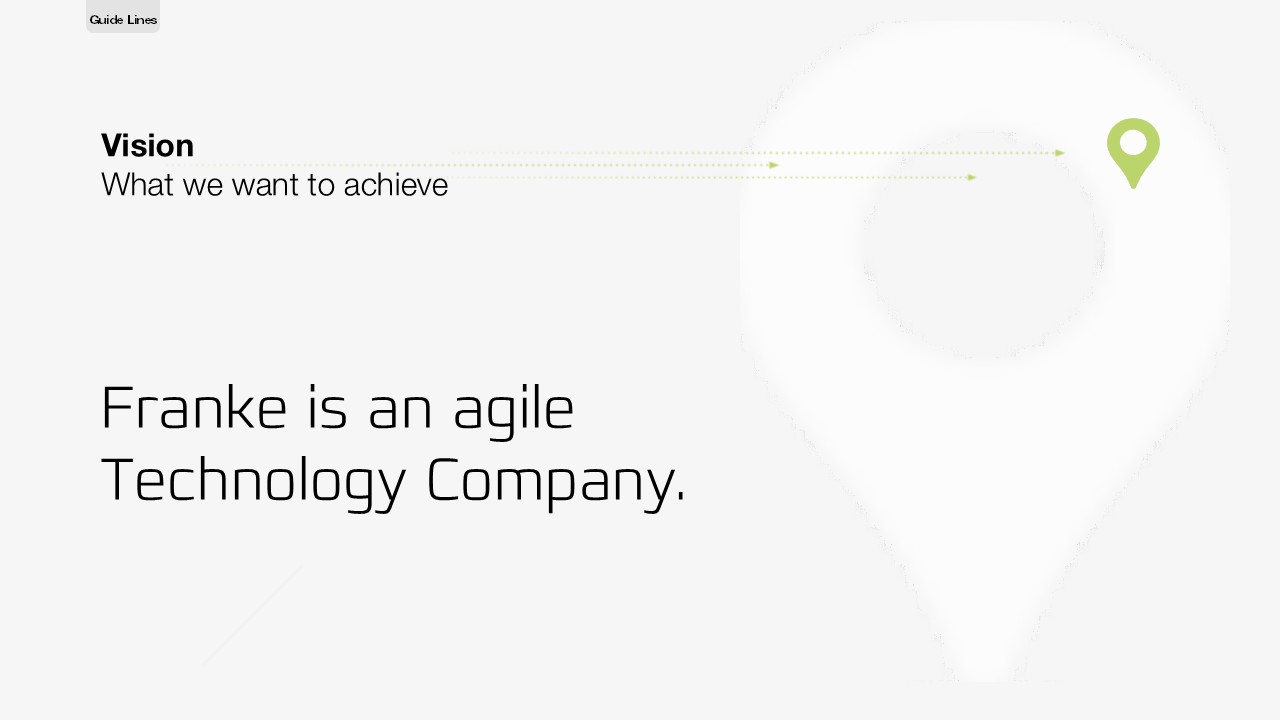 Franke vision: Franke is an agile technology company