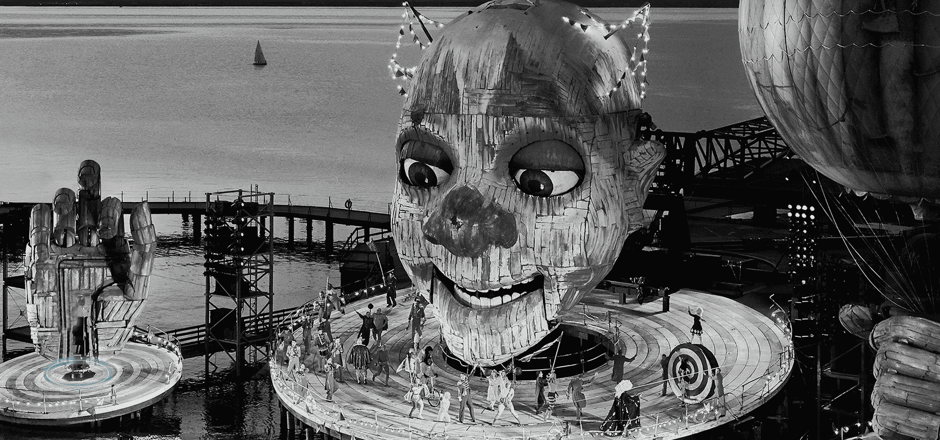 Bühnentechnik der Bregenzer Festspiele mit Franke Wälzlager