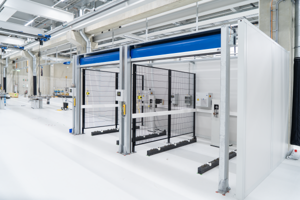 Teststand im Franke Werk 6